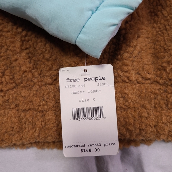 We The Free Amber Combo Sherpa Jacket - Picture 9 of 9